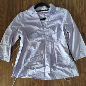 Duo Maternity Purple Blouse